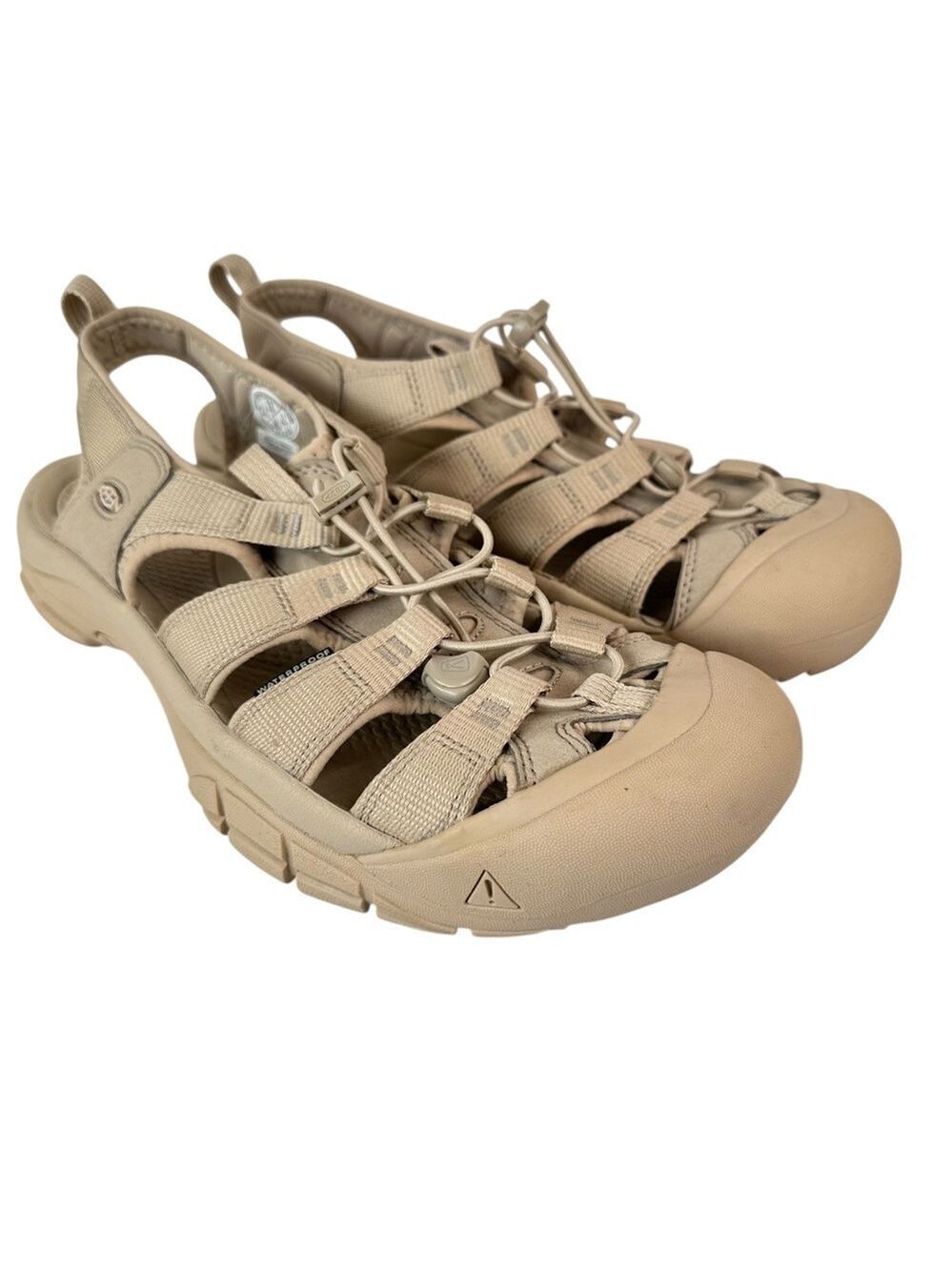 KEEN Newport H2 Sandals Mens 13 Beige Water Hiking Trail Outdoor Gorpcore